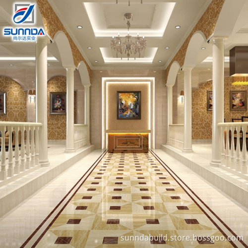 building material fully polished pearl jade polished verified floor tiles in China